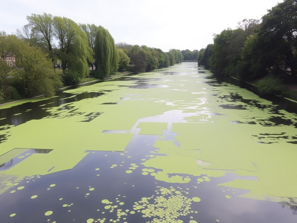 Haringey's River Lee Faces Algae Blooms
